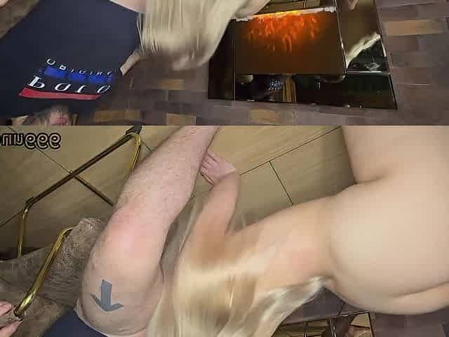 SCREWING IN THE HOTEL WITH THE BOSS FOR A RAISE! I take his penis in my throat, and then give it in all holes...