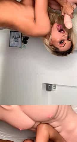 Hot Blondes Ass Loves Toys And Dicks