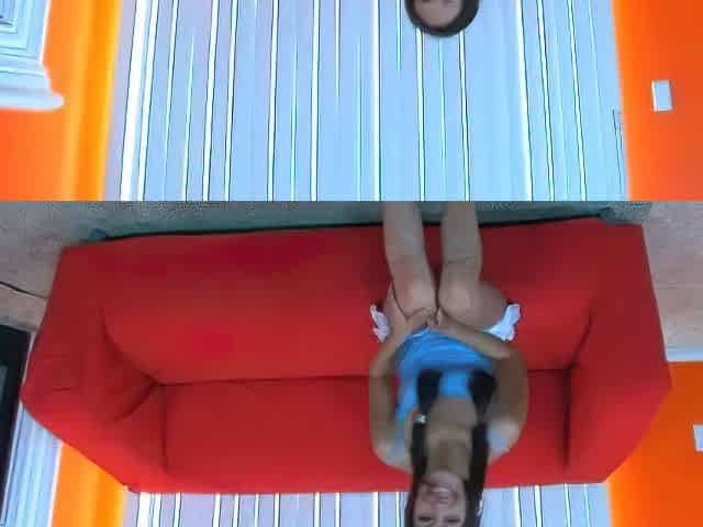 Dawn Iris Pigtails Small Tits BBC Blowjob POV