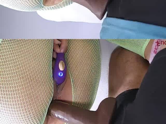 I like it when my butt is left open after screwing with giant dildos