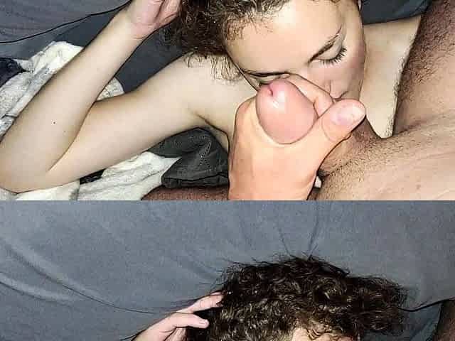 Hot amateur teen blowjob and facial HD video