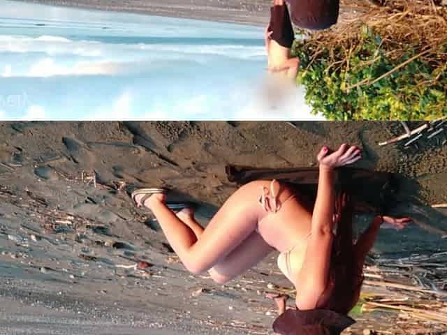 I'M SCREWING A STRANGER! I was at the beach and got drilled. Real porn.