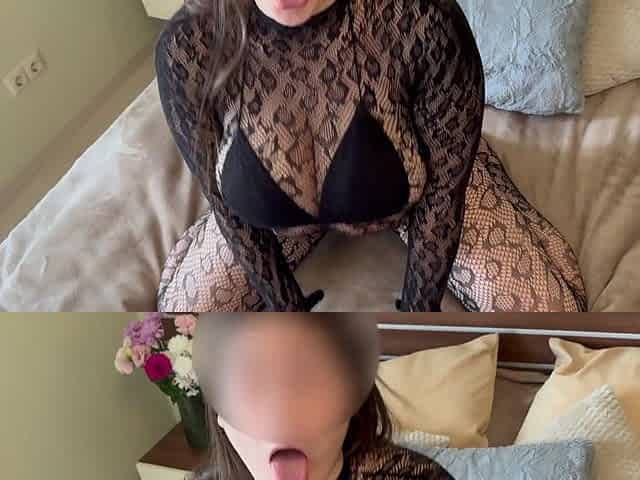 Busty Stepsis Turns Up the Heat in Tight Outfit