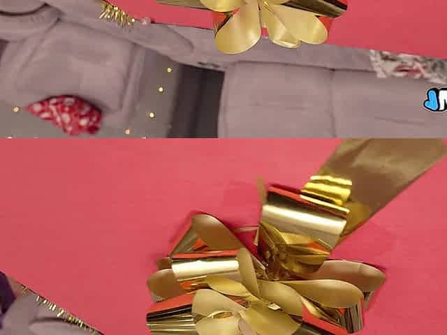 This Oriental bitch will remember this Christmas for the rest of her life