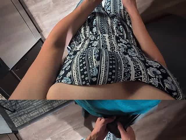 (pov) Doggy in the Kitchen