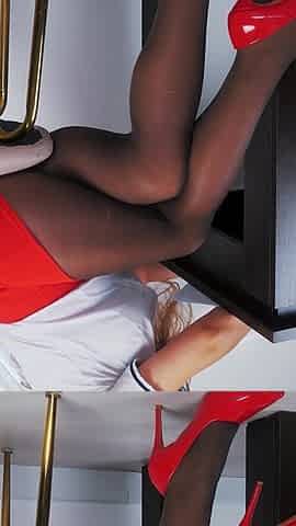 42- I Will Tease You in the Image of a Secretary, You Will 100% Like This Video!)*4k 60fps