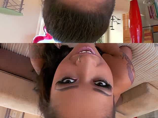 Exotic Teen 18+ Sloppy Blowjob - Skin Diamond, Garganta Profunda And Pollas Grandes