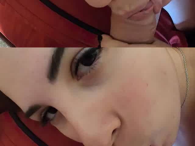 POV MORNING ORAL SEX AND CUM TWICE