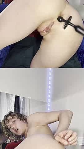 Solo Anal Bead Work