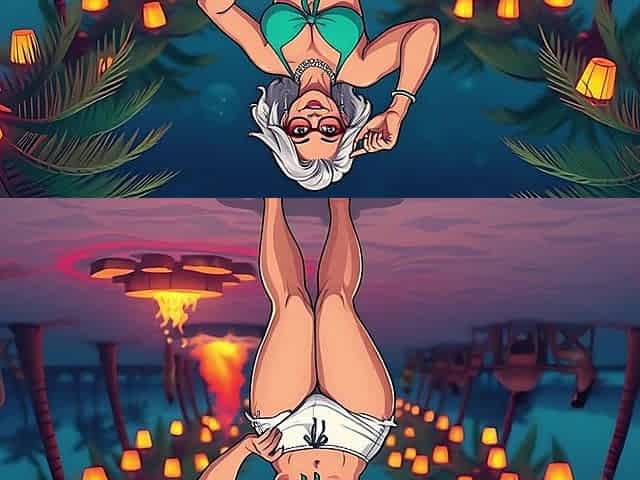 Cartoon Bikini Matures (non-nude)
