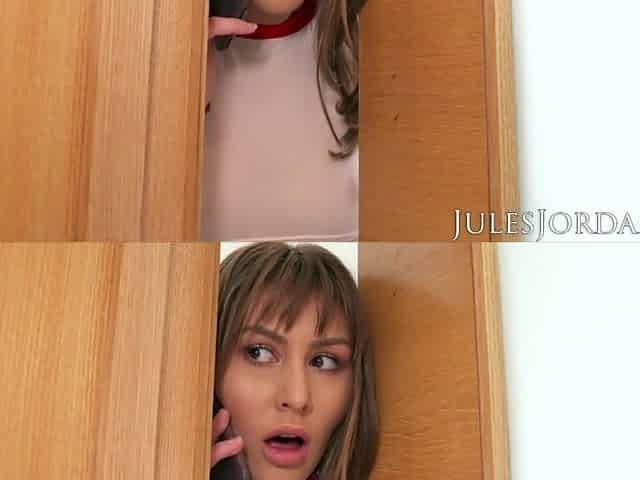 Jules Jordan - Paige Owens Catches Her Step-Father In The Shower