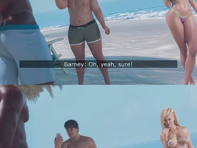 Summer 3D Cuckold Story - While Husband Was Sunbathing, Wife Cheated On Him With Boss. 3d cartoon porn video.