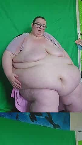 SSBBW Fat Body Massage with Cream