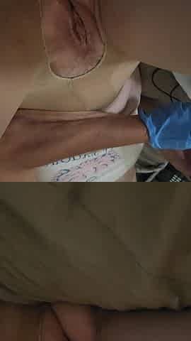 POV Goode Girl fingers her wet pussy before she uses a vibrafer to fuck herself