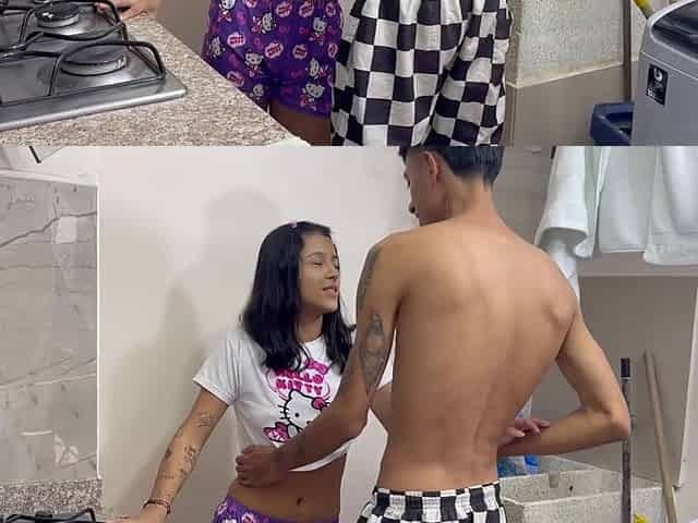 My Stepsister Fucks Me Like a Slut and Gets All My Cum Out