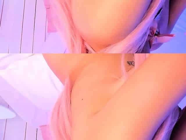 Lost in Pleasure as She Plays with Her Sweet Pussy