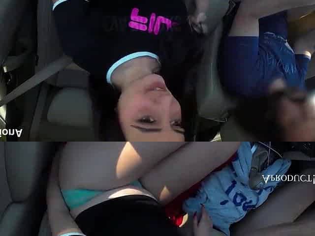 Countryside drive SQUIRT PEE and GOLLDENSHOWER in my Car PART II