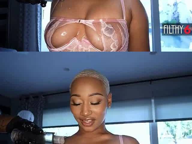 Ass ebony chick screwed coarse from behind by the masseur - Thick Booty Daphne