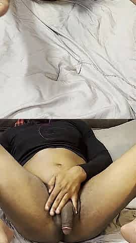 Bang NNN! Cum in my booty & toes.. come all over me dad