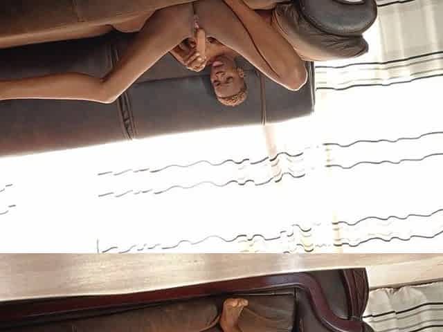 hot ebony beauty masterbating