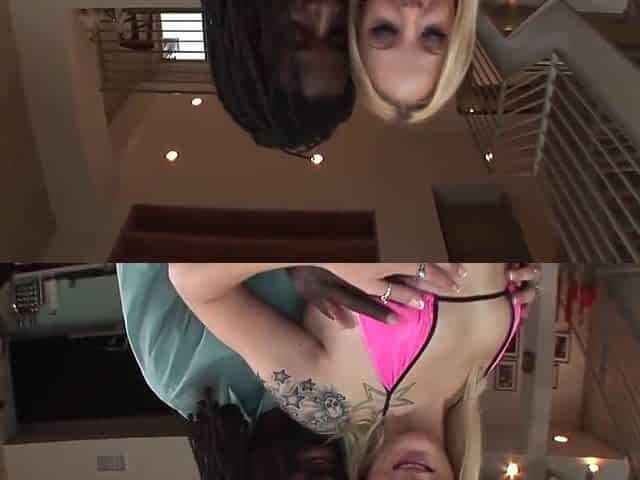 Tattooed Blonde Gets Anally Slammed By Bbc