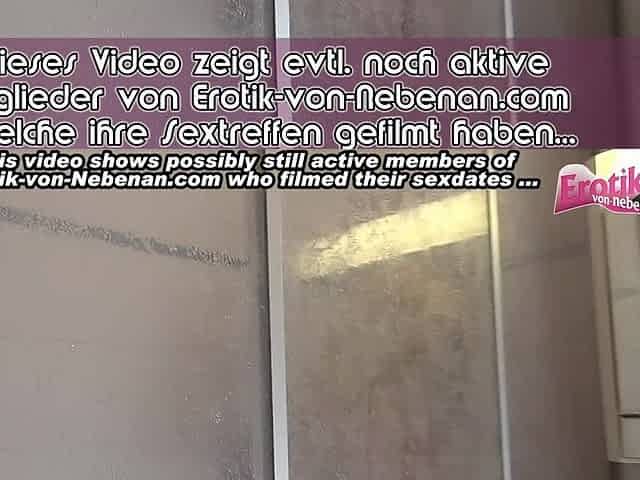Deutscher amateur Arschfick in der dusche POV