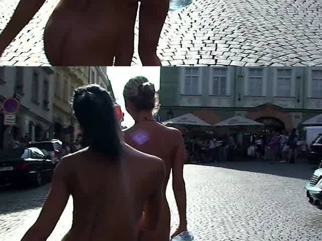 Brunette Amateur Sucking Dick Outdoors In Public