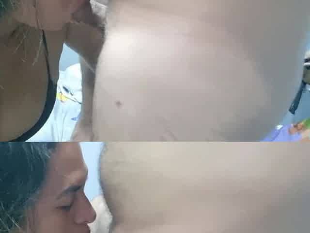 Enjoying Sex with Boyfriend, Cute Here for You to Enjoy