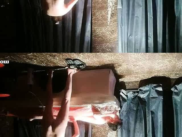 Cute hot brunette teen babe hidden cam massage fuck