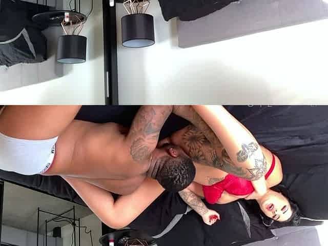Hardcore interracial blowjob and drilling