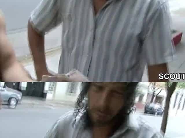 Stranger Bang His Girlfriend and Make him Cuckold for Money
