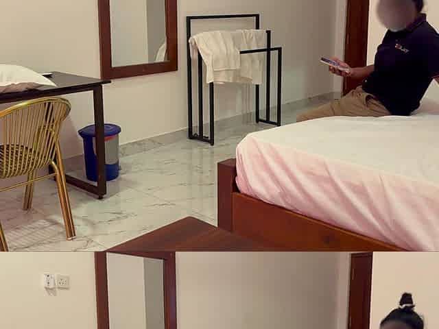 Rest House Supervisor Sex with Cleaning Staff Girl