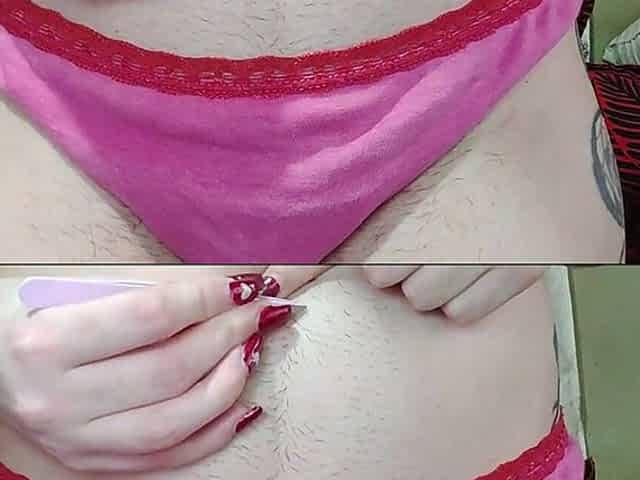 Belly Button Waxing Fetish