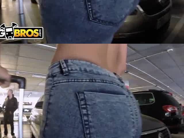 BANGBROS - Public Anal Sex In Airport Garage With PAWG Franceska Jaimes