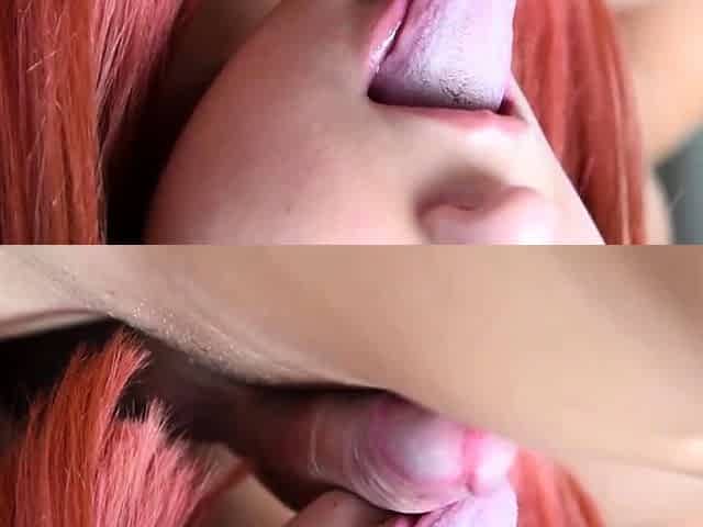 Busty Amateur Babe Gives an Intense Blowjob