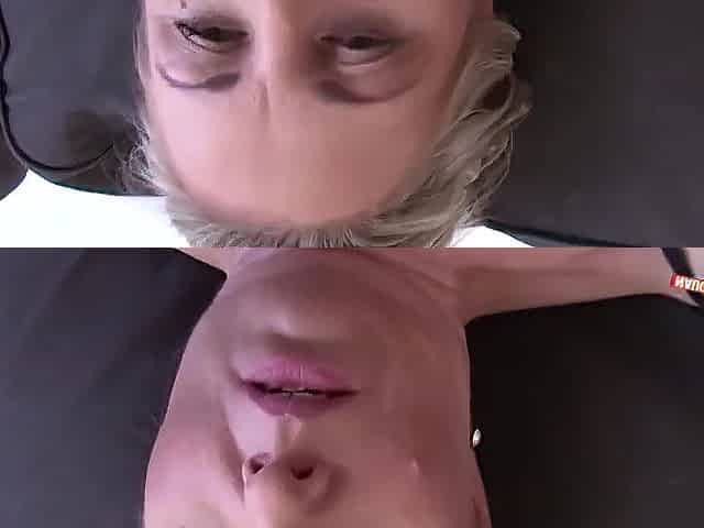 Thick Mature Blonde Takes Every Inch Of His Huge Black Meat And Tastes His Load