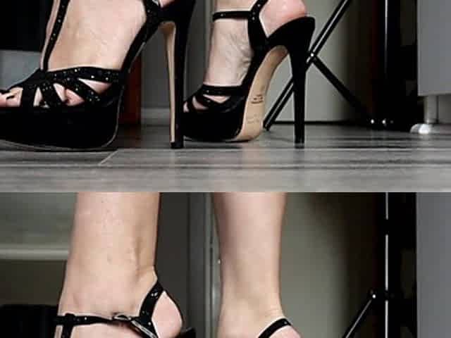 Highheel Asmr - Walking in Really High Stilettos