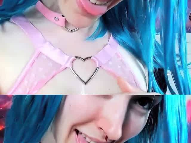 RavenIvee - Anal Fucktoy Gape Ass & Cum in Mouth