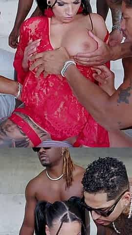 BBC Anal Gangbang for Jolee Love