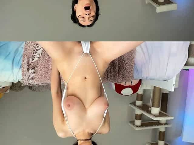 Stacked brunette goes solo toys and masturbation