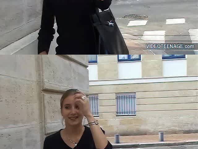 Shy nineteen Year Gal Does Her 1st In nature's garb Casting