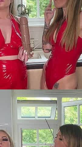 Smoking JOI in Kitchen