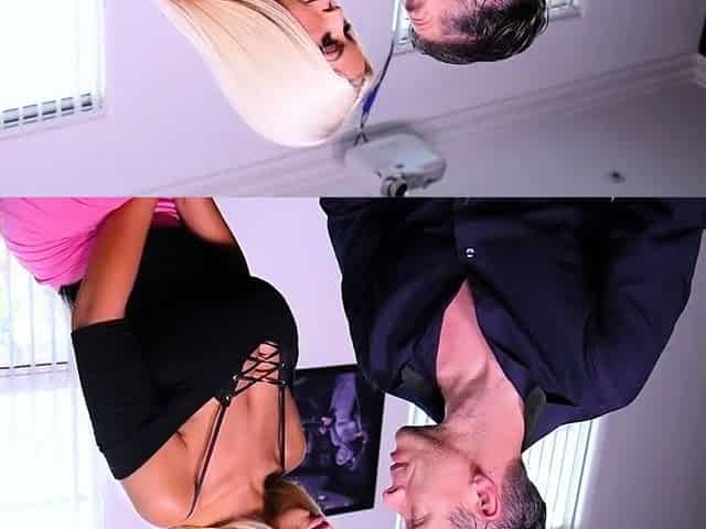chesty Bridgette B gets her shaved cunt hammered