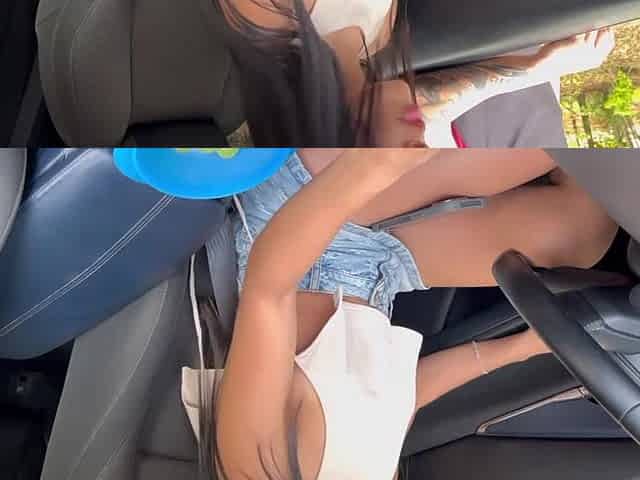 Haddy lets a stranger masturbate her on the street until this babe provokes her climax