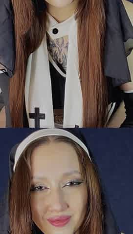 Nun Foot Fetish Sacred JOI and Finger Teasing