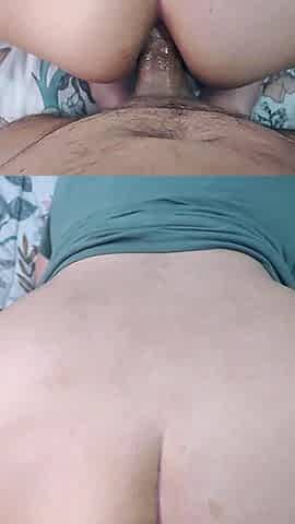 SHE GETS MAD BECAUSE ANAL GAPE