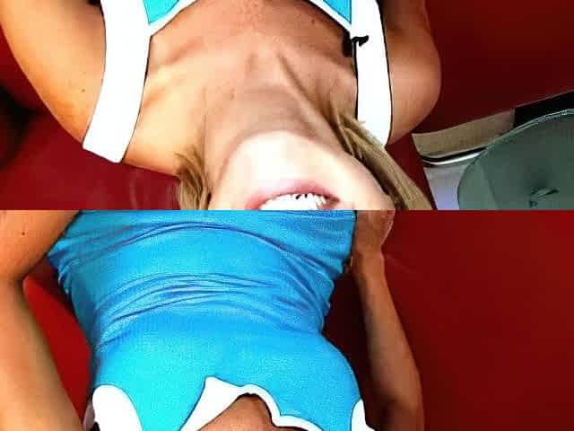 Blonde teen fucked hardcore in this free video