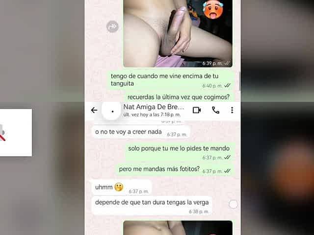 Hot Chat with My Girlfriend's Friend with Happy Final