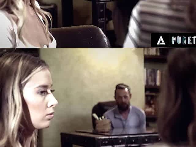 PURE TABOO Counselor Manipulates College Rivals Haley Reed & Coco Lovelock To Settle Their Hatred