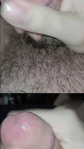 Granddad Strokes His Large, Chubby, Stinky Morning Wood